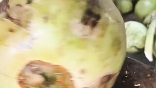 ASMR coconut cutting skills 2