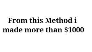 HOW TO MAKE MONEY