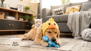 😂 CAT vs DOG — The Funniest Toy Battle Ever! 🐱🐶