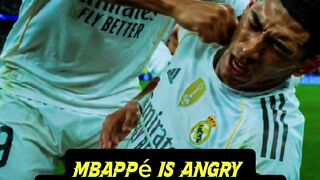 Mbappe is angry about jude bellingham 😲😡