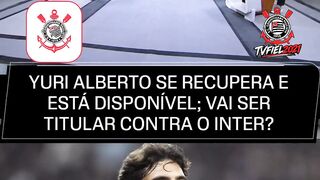Yuri Alberto estará disponível para jogar contra o Inter.