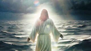 jesus anda por sobre as águas