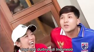 Momen Unik Jirayut Nonton Final Indonesia vs Thailand