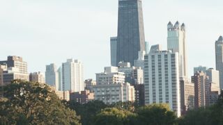 skyline in view.