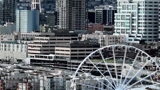 waterfront Ferris wheel.