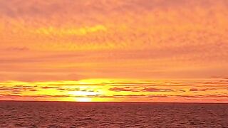 sun in the sea