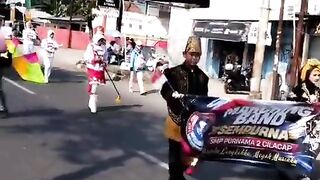 Lomba Drumb band seluruh smp