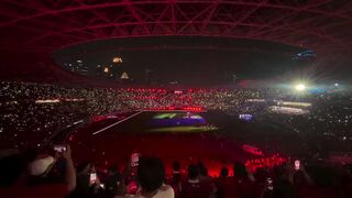 THE SONG THAT UNITES A NATION 🇮🇩 Tanah Airku — Aggun at GBK Stadium