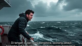 fishermen caught in a storm