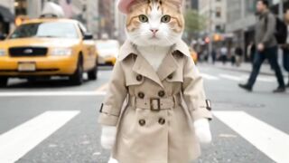 The real cat walk 😍 2