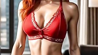 Mulher, bonita, sensual 488