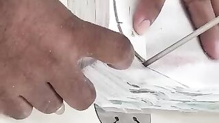 Herdest fabric cutting ✂️✂️