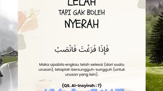 Motivasi hijrah " Jangan menyerah "