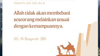 Motivasi hijrah , jangan putus asa allah yang memampukan