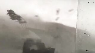 The force of a hurricane i