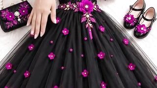 Purple Princess Gown — Captivating Royal Charm 👑💜✨