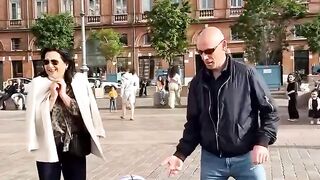 The last person's reaction is priceless! 🤠
