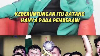 Keberuntungan datang hanya pada pemberani #bungtowel #timnasindonesia #podcast #sepakbola #fyp