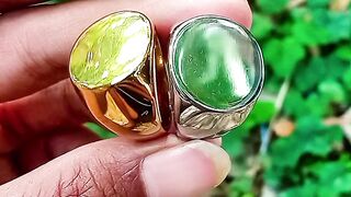 Cincin Signet titanium
