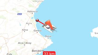 Spain to Morocco by Sea?! Sailing 1129 KM from Valencia to Rabat