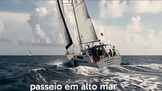 Passeio em alto mar