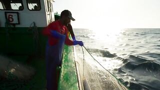 Pescadores em alto mar 2