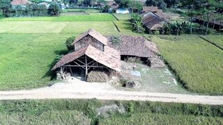 red brick-making shed