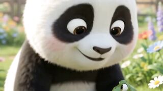 The Frog Jumped on His Face! 🐸😱 Baby Panda Haystack Crash! 😂