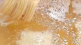 Delicious cake sugar