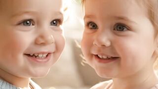 Cutest 3-Year-Old Toddler Couple Dancing to a Romantic Melody ❤️