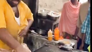 Indian-style street food