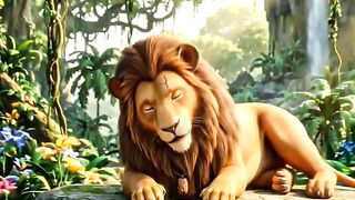 Lion King and mouse