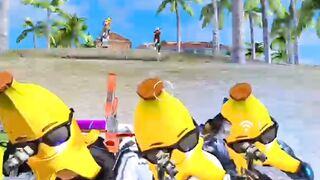 Banana Squad Takes Over Free Fire! 🍌🔥