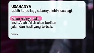 Baersabar dan ber ikhtiar