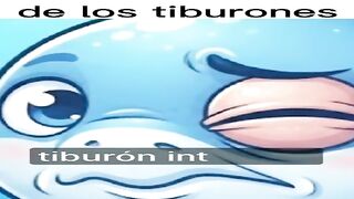 ¿Qué pasaría si un tiburón intentara parpadear?
