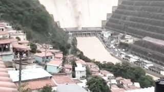 Rompimento de barragem no Sul do país
