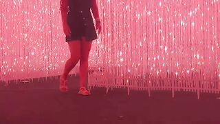 Sharon in millennial glow garden