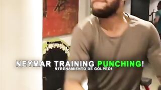 When Neymar showed his real Punching power