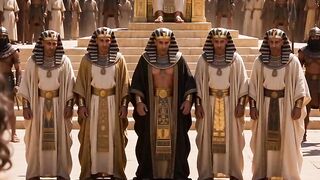 Moses' staff turned into a snake🙏🙏🙏