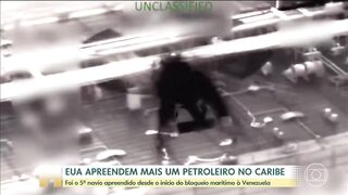Militares dos EUA Capturam Petroleiro Venezuelano no Caribe