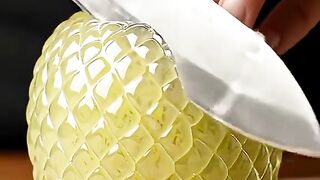 What Happens When You Slice a Glass Pineapple? 😱🍍