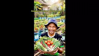HARVESTING RED SHALLOTS FROM USED GALLONS! Abundant Yield From My Backyard Garden in Sigli, Aceh