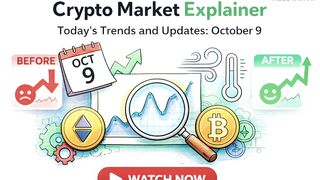 Crypto Market Explainer — October 9 Update