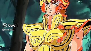 Os Cavaleiros do Zoodiaco Leão vs Athena