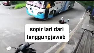Sopirnya malah kabur