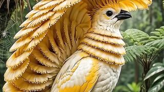 Beautiful Golden Bird❤️❤️❤️