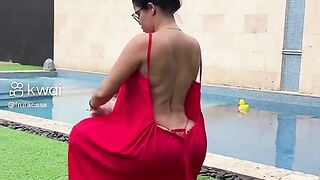 Mulher, bonita, sensual 676
