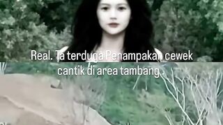 Really ta terduga penampakan cewek misterius di area tambang