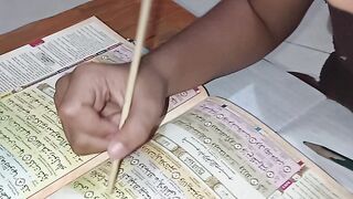 Membaca surah Ad-duha