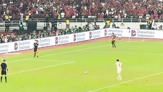 The moments leading up to the Indonesian national team winning the FIFA ASEAN Cup